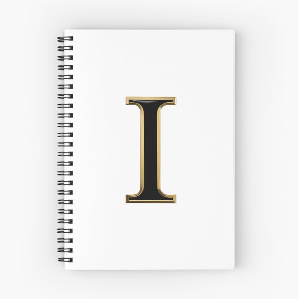 Item preview,  Letter I – Gold & Black Elegance designed and sold by RAKO13.