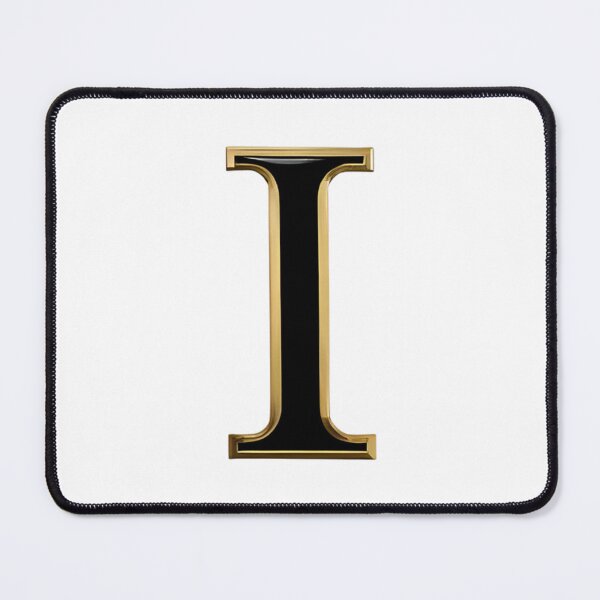 Item preview, Letter I – Gold & Black Elegance designed and sold by RAKO13.