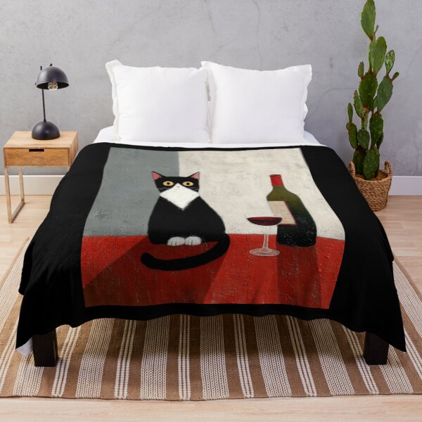 Item preview, Cats and Wine designed and sold by StudioRedKoala.