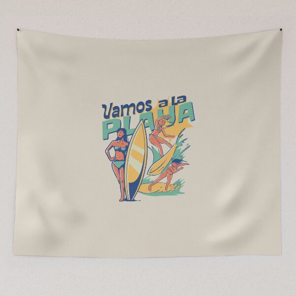 Item preview, Vamos A La Playa Summer Beach designed and sold by dudelinart.