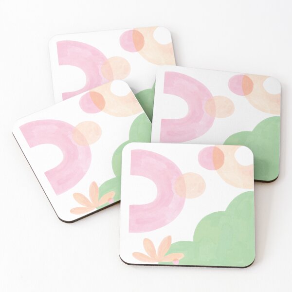 Item preview, Pastel Abstract with Organic Shapes and Soft Overlays designed and sold by NiceDigital.