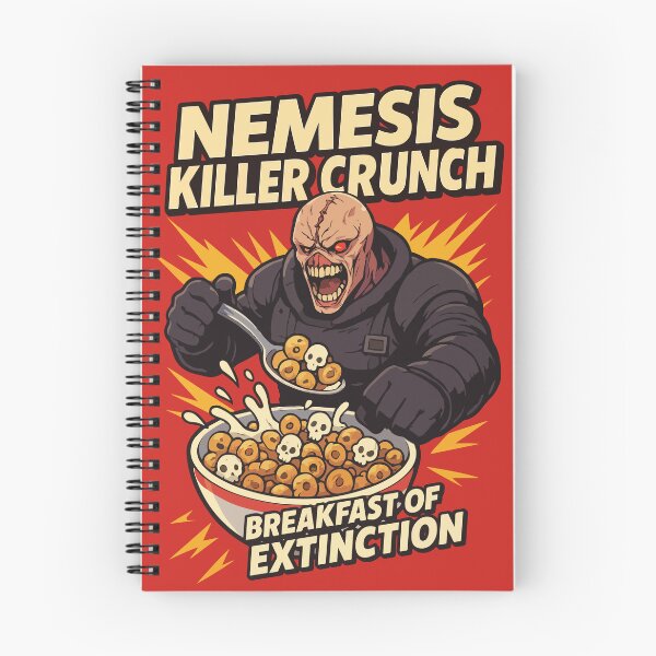 Item preview, Nemesis Killer Crunch designed and sold by GhoulishGraphX.