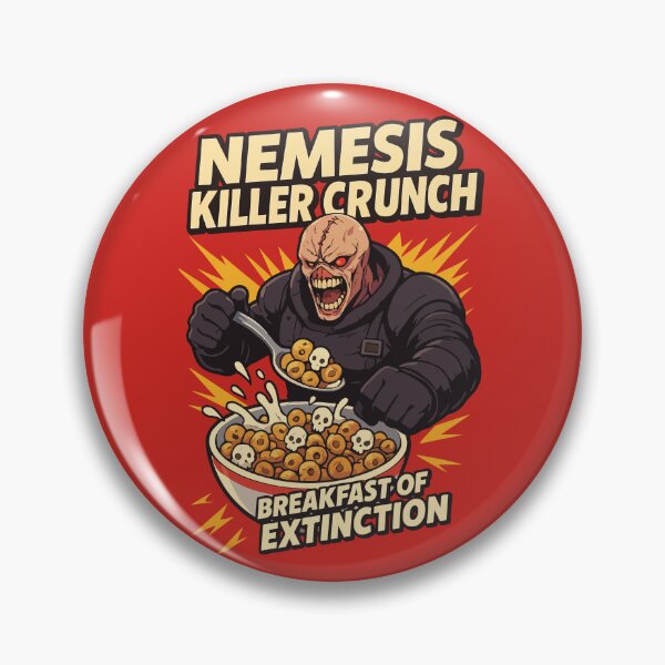 Item preview, Nemesis Killer Crunch designed and sold by GhoulishGraphX.