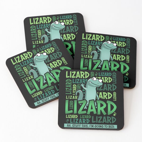 Item preview, The Lizard Lizard Ah I'm Going To Bed designed and sold by Nerd Shizzle.