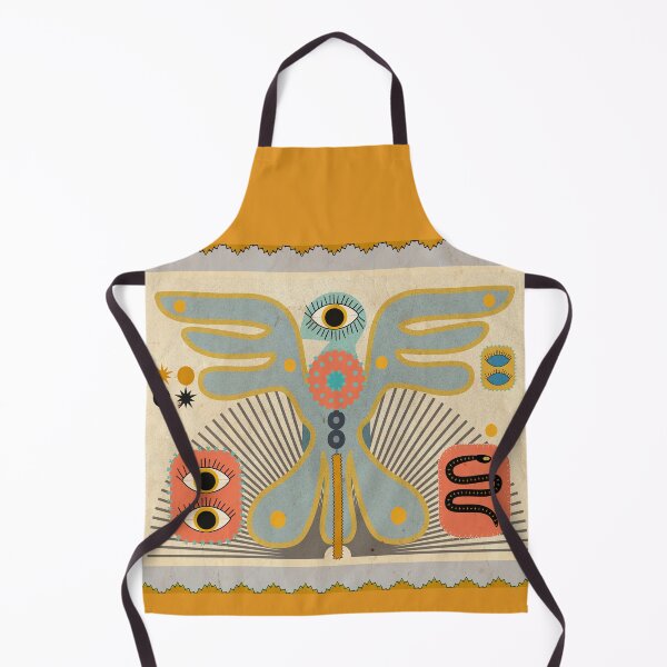 Item preview, Native Blue Bird with Symbols designed and sold by mirimo.
