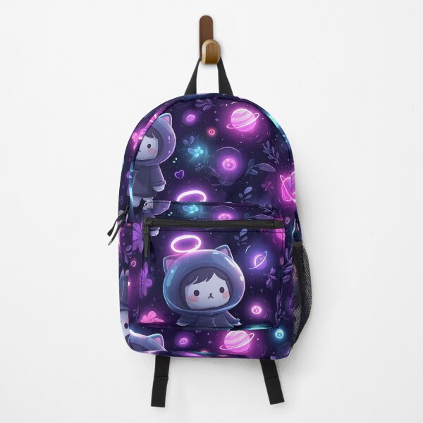 Item preview, Astronaut Wizard Cat in Neon Cosmos designed and sold by Bambooartist.