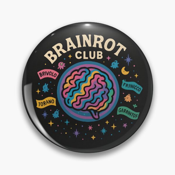 Artikelvorschau, Brainrot Club – Meme Core Aesthetic für professionelle Zauderer entworfen und verkauft von Made By Sutts.