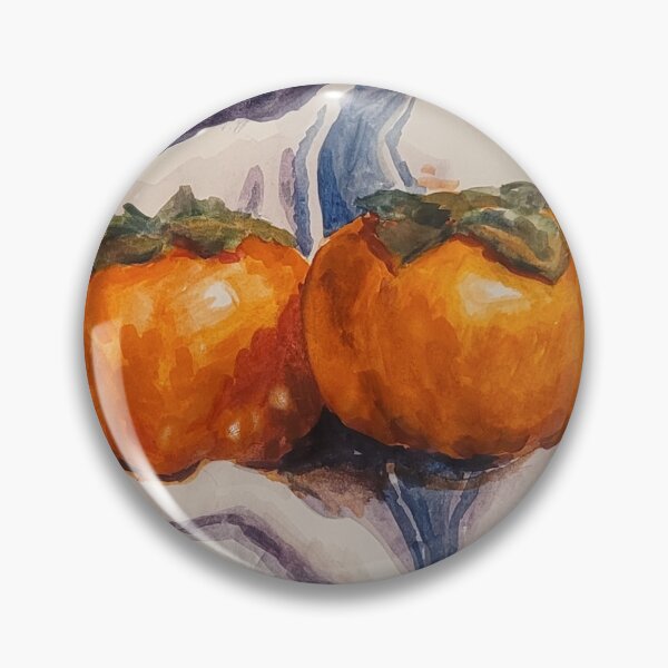 Item preview, Persimmons on cloth designed and sold by tfkamilla.