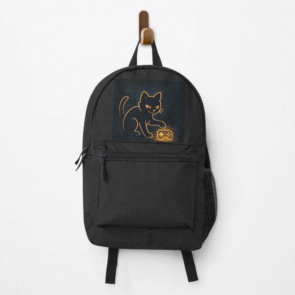Item preview, Stray Cat Gamer - Neon Nights designed and sold by alginus.