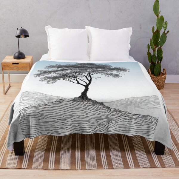 Item preview, Solitary Elegance: A Minimalist Tree in Line Art designed and sold by Virtuals1.