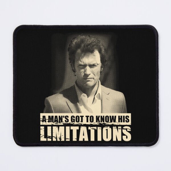 Item preview, A Man's Got to Know His Limitations designed and sold by Aleksandar Kostjuk.