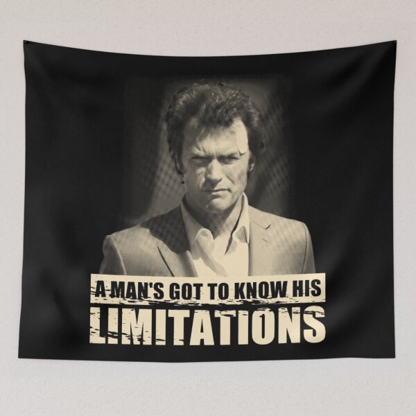 Item preview, A Man's Got to Know His Limitations designed and sold by Aleksandar Kostjuk.