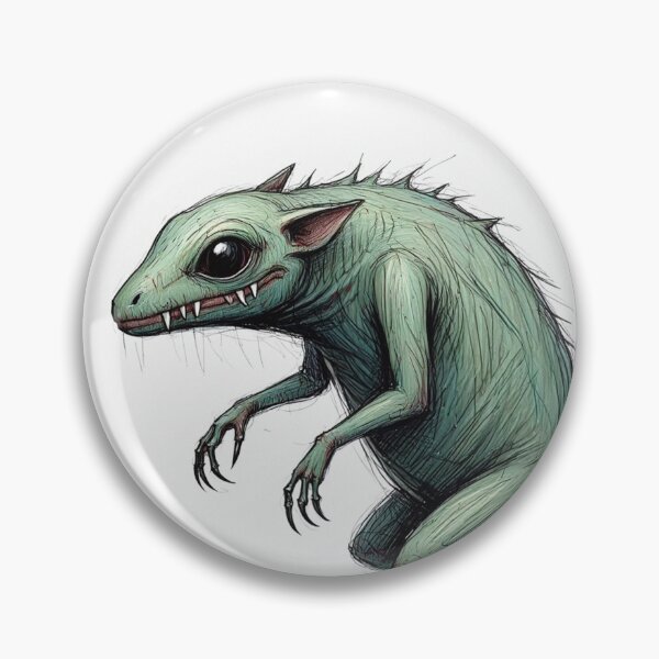 Item preview, Chupacabra Cryptid illustration designed and sold by Vintage Designs +.