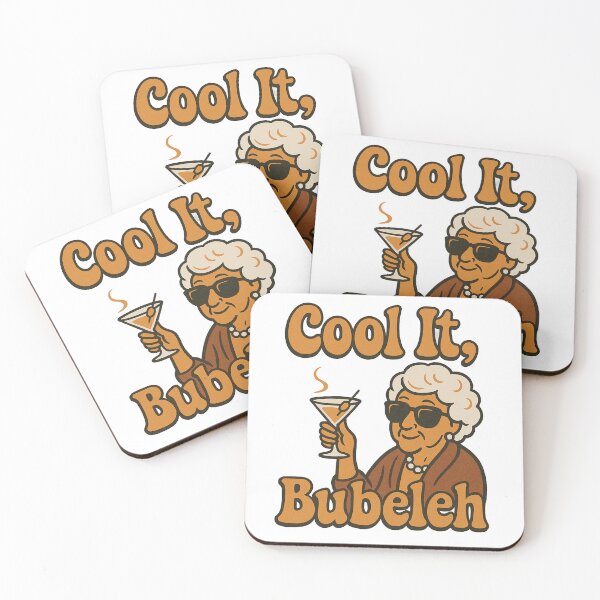 Item preview, Cool It, Bubeleh – Retro Grandma Martini Wall Art designed and sold by JRRouse.