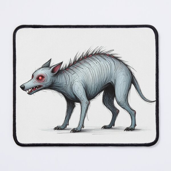 Item preview, Chupacabra Cryptid illustration designed and sold by Vintage Designs +.