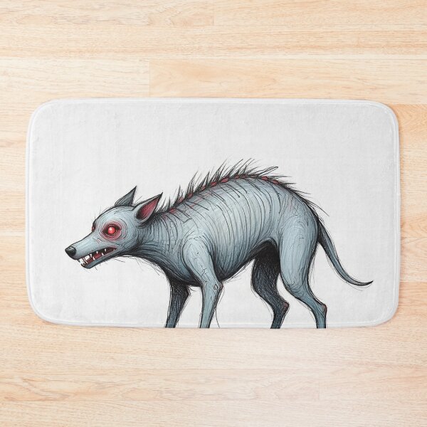 Item preview, Chupacabra Cryptid illustration designed and sold by Vintage Designs +.