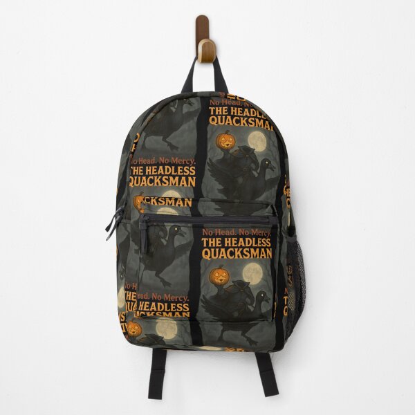 Item preview, The Headless Quacksman – Gothic Pumpkin Rider Parody designed and sold by TeeTimeTreasure.
