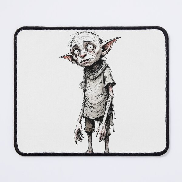Item preview, Cute Fantasy Goblin character illustration designed and sold by Vintage Designs +.