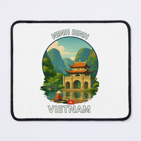 Artikelvorschau, Provinz Ninh Binh, Vietnam – ikonisches Wahrzeichen Asiens, Urlaubsziel, Souvenirkunst entworfen und verkauft von inkNext.