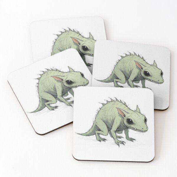 Item preview, Chupacabra Cryptid illustration designed and sold by Vintage Designs +.