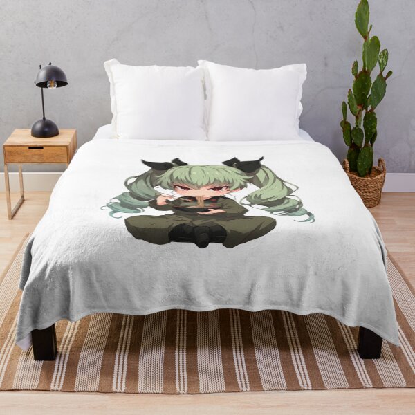 Item preview, Anchovy Girls und Panzer Anime Ramen Green Twin Tails designed and sold by Spraykart.