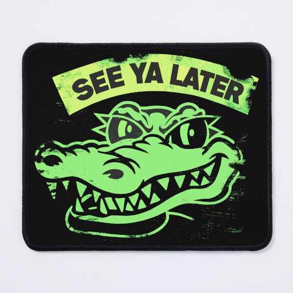 Item preview, See Ya Later Alligator Funny Retro Gator Design designed and sold by VikArtStudio.