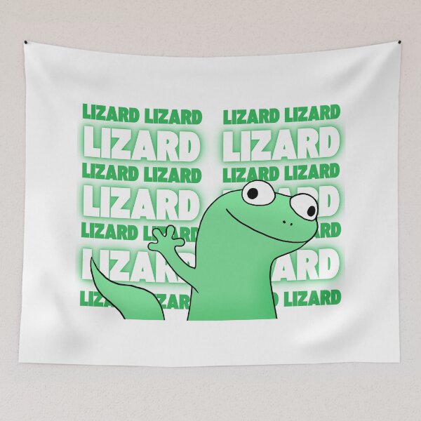 Item preview, Lizard Meme  designed and sold by Ketsuruii shop.