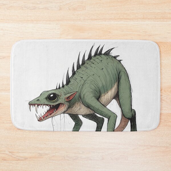 Item preview,  Chupacabra Cryptid illustration designed and sold by Vintage Designs +.