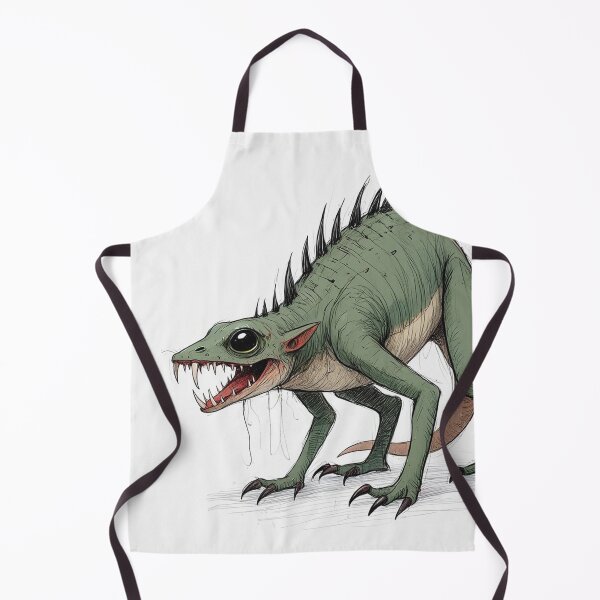 Item preview,  Chupacabra Cryptid illustration designed and sold by Vintage Designs +.
