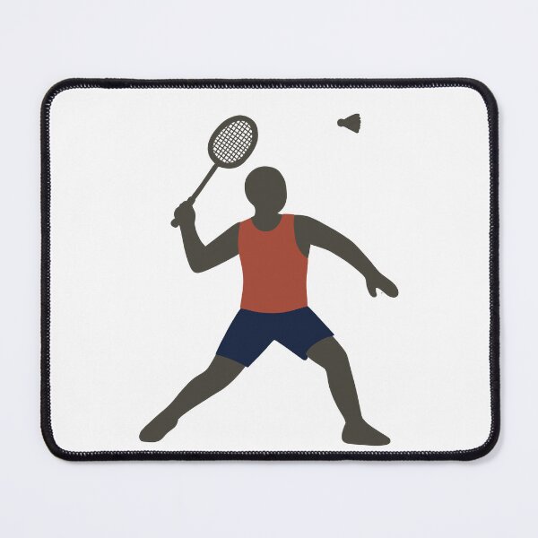 Item preview, A man playing badminton designed and sold by Ankkkita.