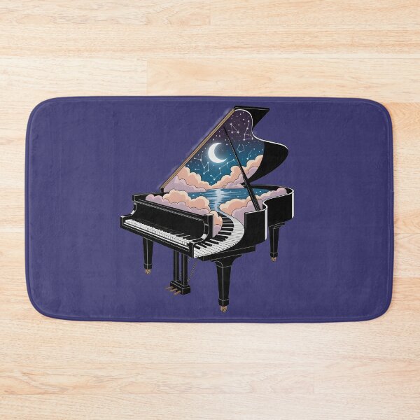 Item preview, Freedom in Keys – Mystical Grand Piano Under the Night Moon for Pianists and Dreamers designed and sold by JoyMuse.