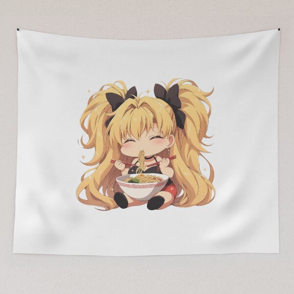 Item preview, Irina Shidou High School DxD Chibi Ramen Girl Angel Style designed and sold by Spraykart.