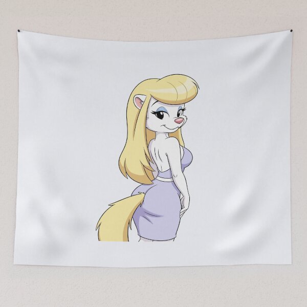 Item preview, Minerva Mink - Retro 90s Cartoon Beauty designed and sold by StudioJohan.
