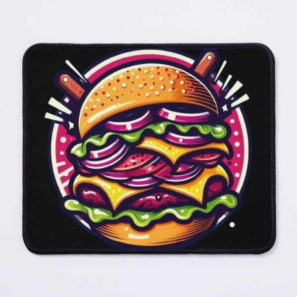 Item preview, Street Pop Double Cheeseburger designed and sold by matsu-oki.