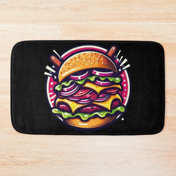 Item preview, Street Pop Double Cheeseburger designed and sold by matsu-oki.
