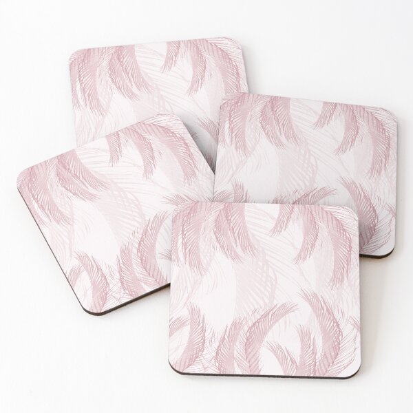 Item preview, Blush Pink Feather Palm Bliss 1 designed and sold by Anita's & Bella's Art.