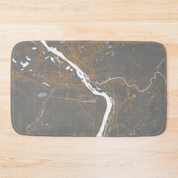 Item preview, Novosibirsk City Map of Serbia, Russia - Bauhaus designed and sold by deMAP.