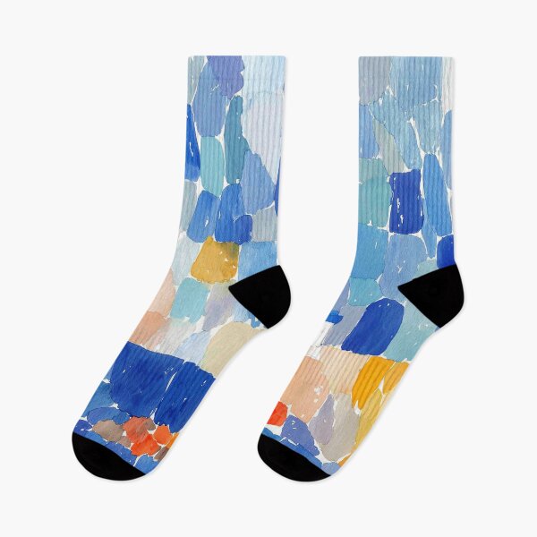 Item preview, Abstract Lighthouse Mosaic – Watercolor Coastal Art designed and sold by solynneart.
