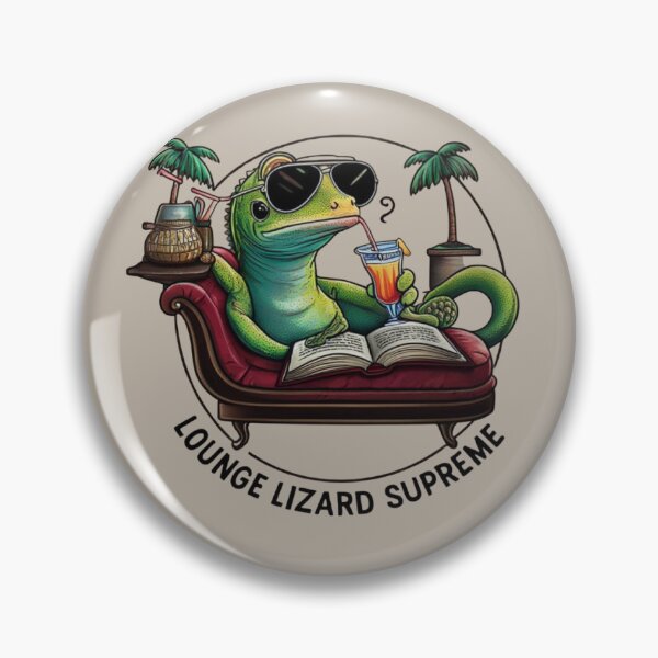 Item preview, Funny Lizard Lounge Lizard Supreme designed and sold by Uglyandcute.