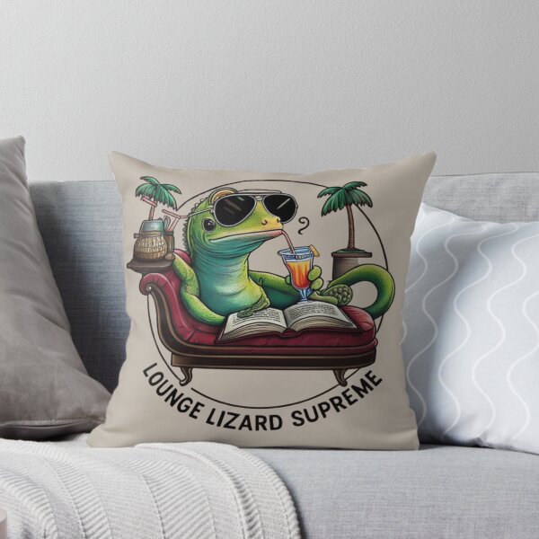 Item preview, Funny Lizard Lounge Lizard Supreme designed and sold by Uglyandcute.