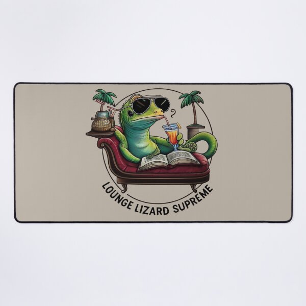 Item preview, Funny Lizard Lounge Lizard Supreme designed and sold by Uglyandcute.