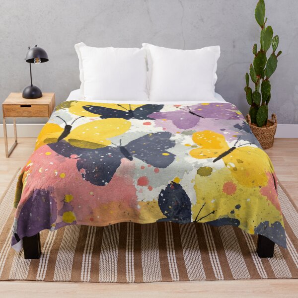 Item preview, Watercolor Butterfly Garden – Seamless Spring Pattern designed and sold by solynneart.