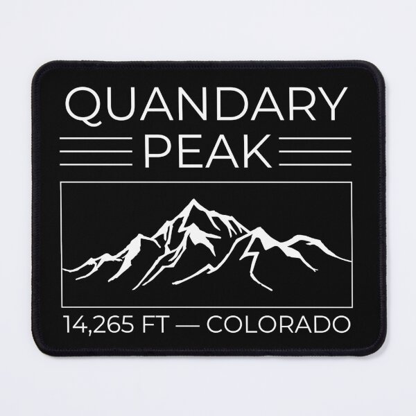 Item preview, Quandary Peak — 14,265 ft — Colorado designed and sold by DesignDazzles.