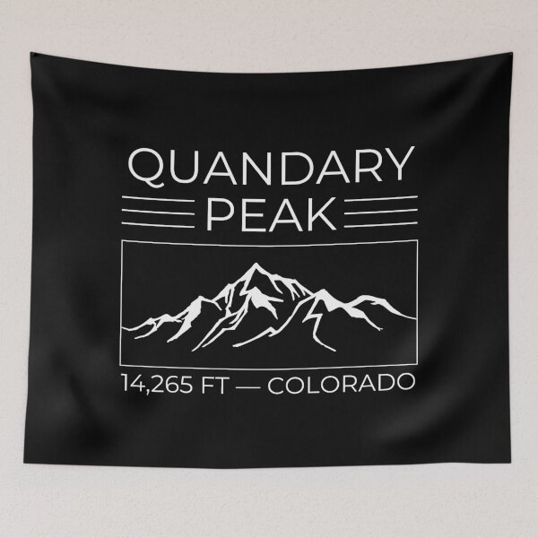 Item preview, Quandary Peak — 14,265 ft — Colorado designed and sold by DesignDazzles.