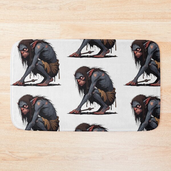 Item preview,  Scary Folklore Horror Hobgoblin goblin character illustration designed and sold by Vintage Designs +.