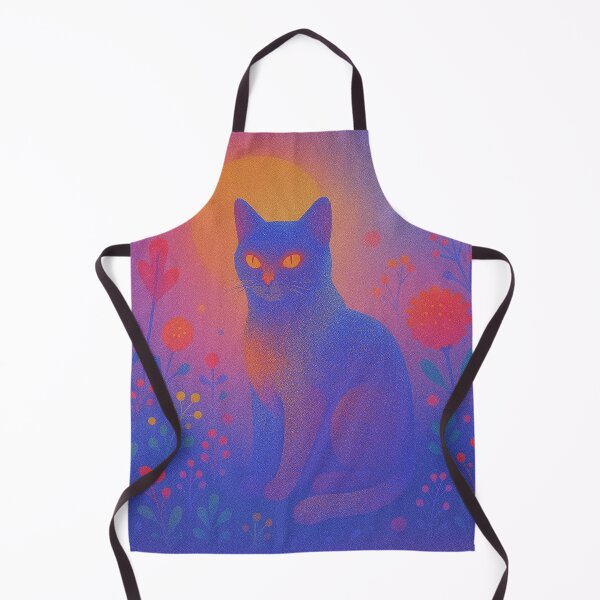 Item preview, Luminous Midnight Feline Garden designed and sold by zzz888.
