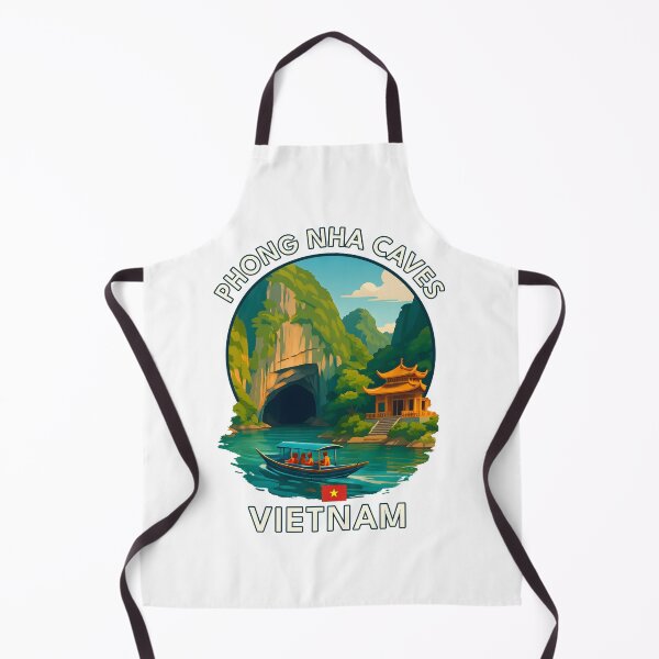 Item preview, Phong Nha Caves Quang Binh Vietnam - Iconic Asia Landmark Travel vacation destination souvenir art  designed and sold by inkNext.