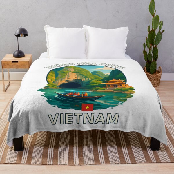 Item preview, Phong Nha Caves Quang Binh Vietnam - Iconic Asia Landmark Travel vacation destination souvenir art  designed and sold by inkNext.