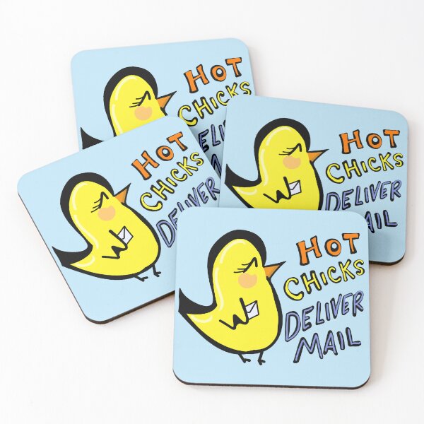 Item preview, Hot Chicks Deliver Mail designed and sold by Sparkleweather.