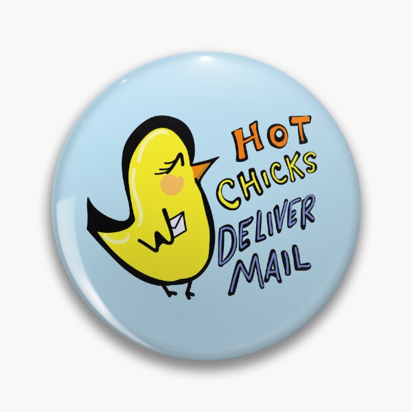 Item preview, Hot Chicks Deliver Mail designed and sold by Sparkleweather.
